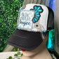 Blue Collar Bougie Trucker Hat