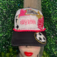 Pink Soccer Trucker Hat