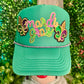 Mardi Gras Trucker Hat