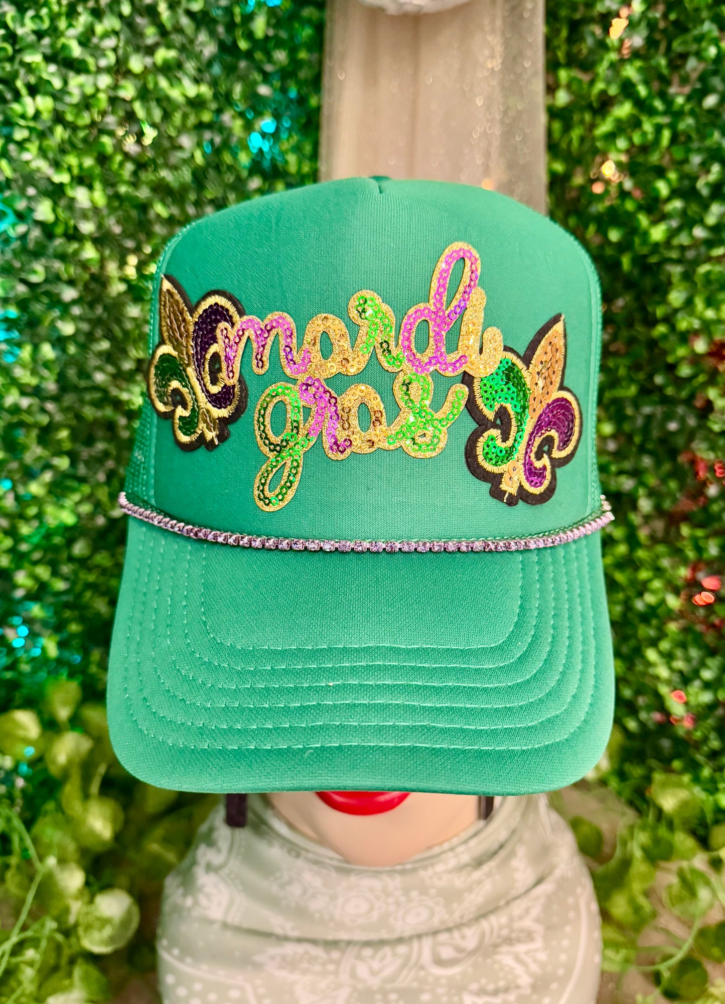 Mardi Gras Trucker Hat