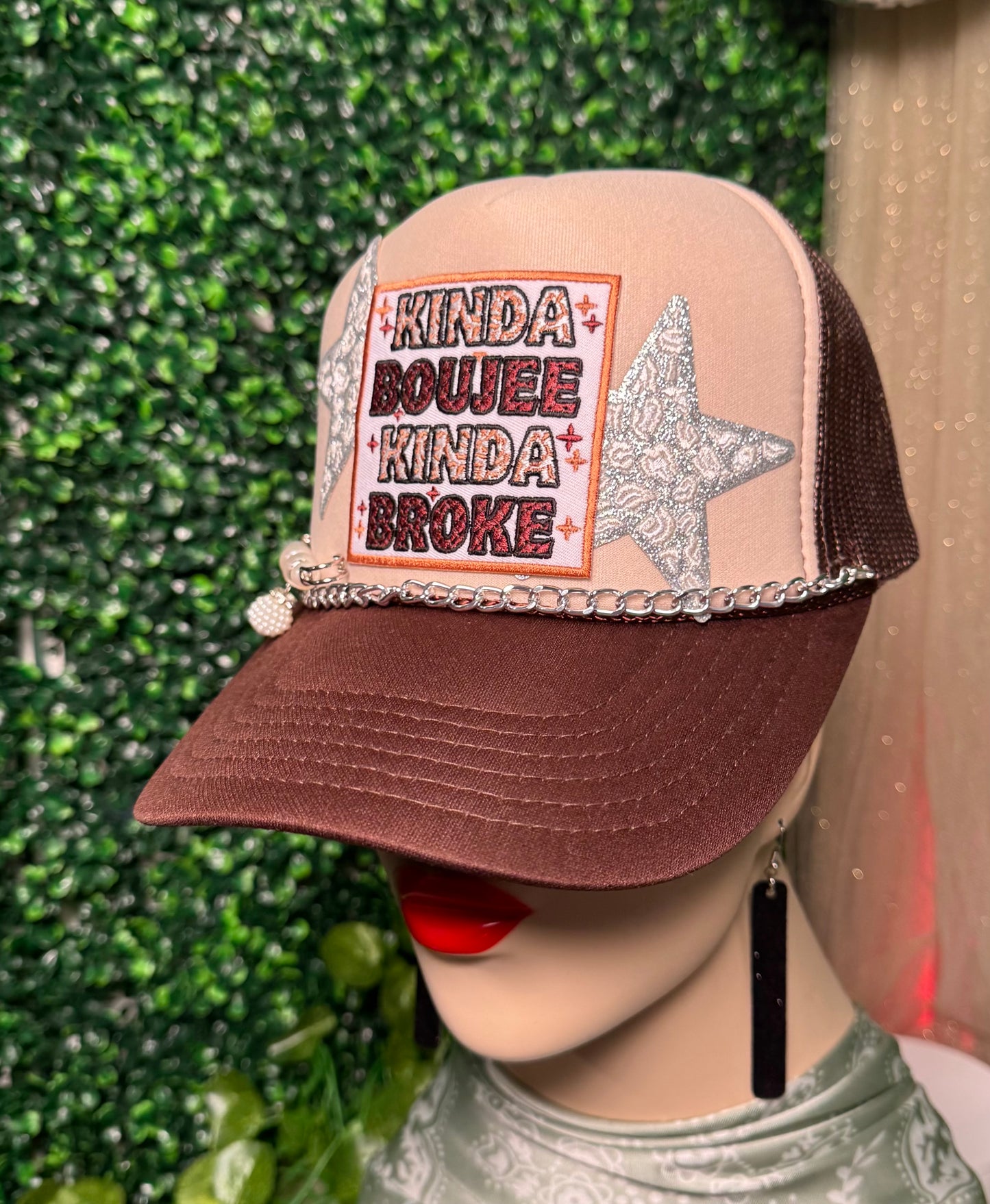 Bougie and Broke Trucker Hat