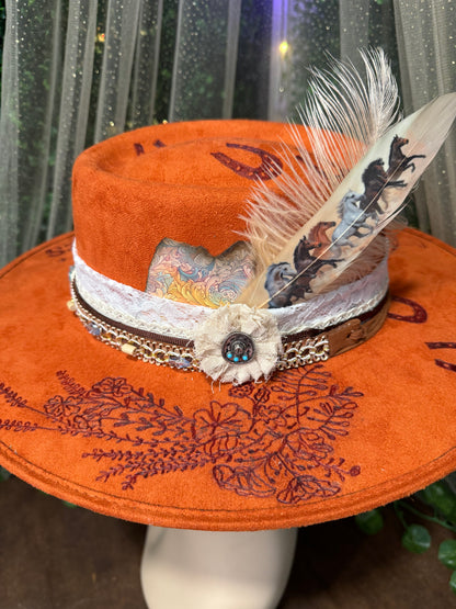 Wild Flowers Custom Hat