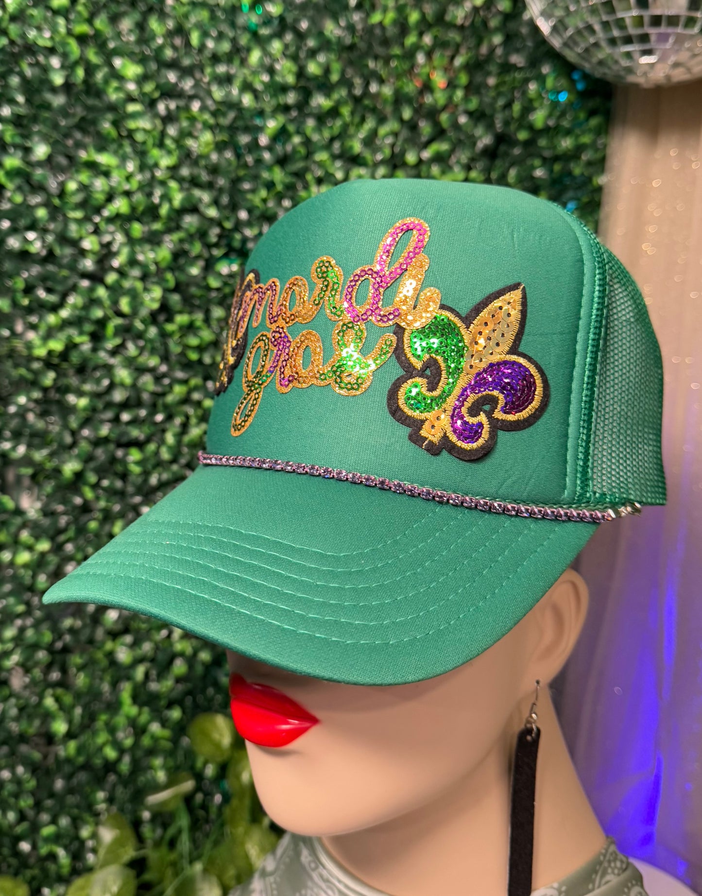 Mardi Gras Trucker Hat