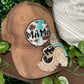 Mama Torched Suade Baseball Trucker Hat