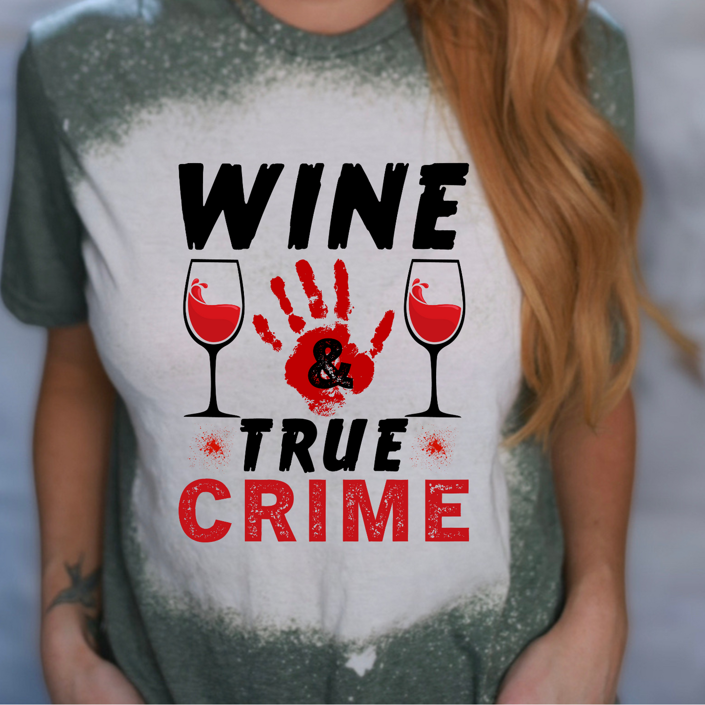 Wine and True Crime Shirts