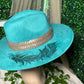 Feathers Custom Hat