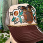 Cash Hank Willie And Waylon Trucker Hat