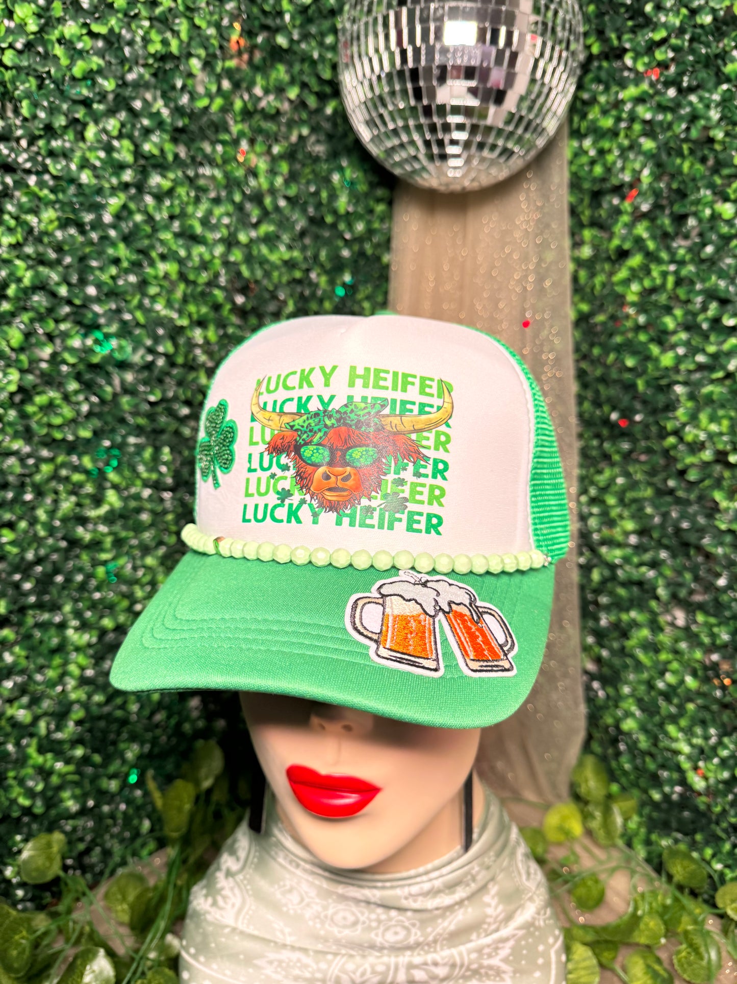 Lucky Heifer Trucker Hat