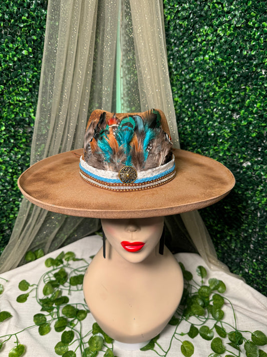 Fluffy Feather Custom Hat