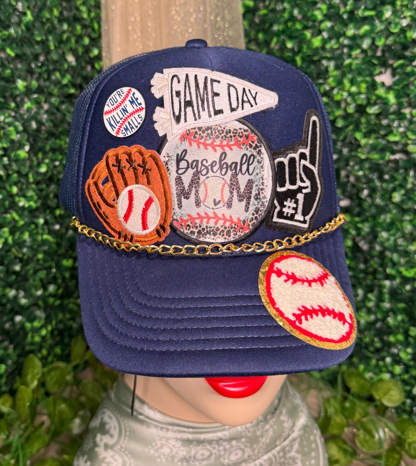 Baseball Mom Trucker Hat