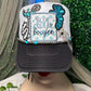 Blue Collar Bougie Trucker Hat