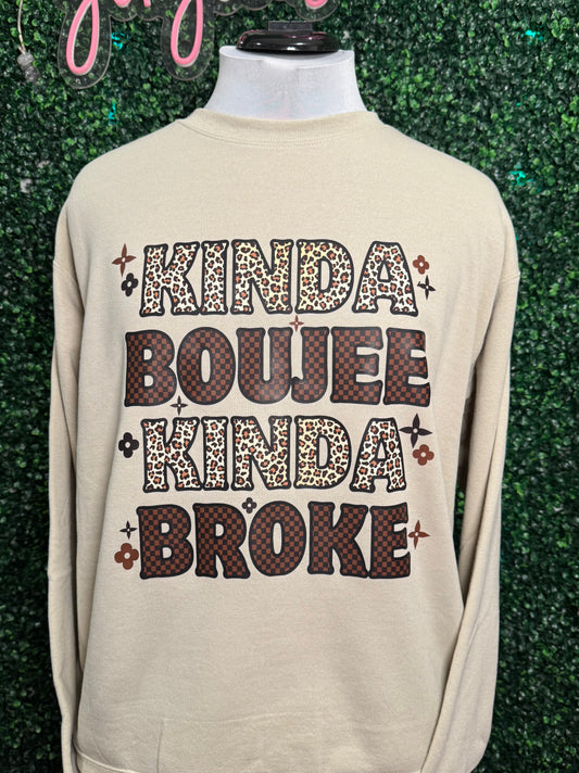 Bougie and Broke Sweatshirt