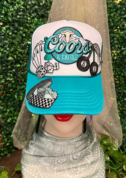 Coors and Cattle Trucker Hat