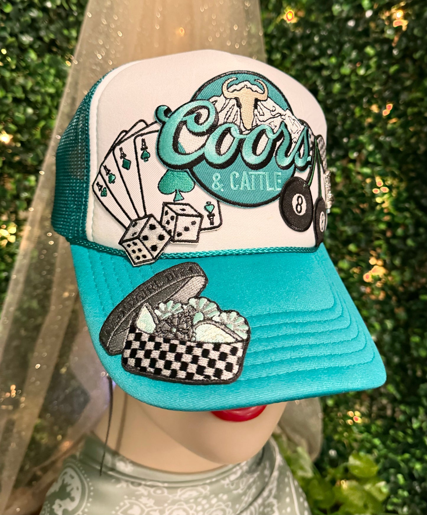 Coors and Cattle Trucker Hat